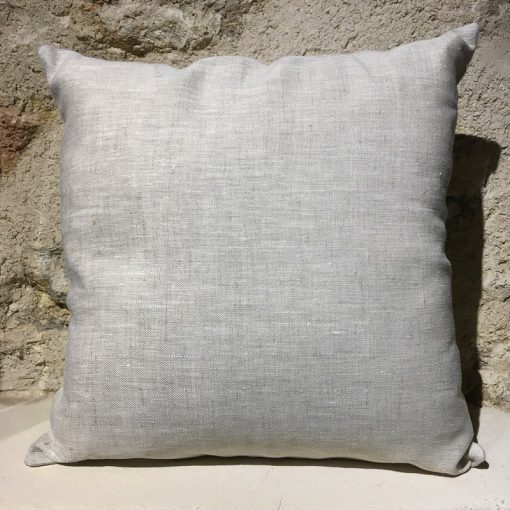 housse de coussin lin chiné